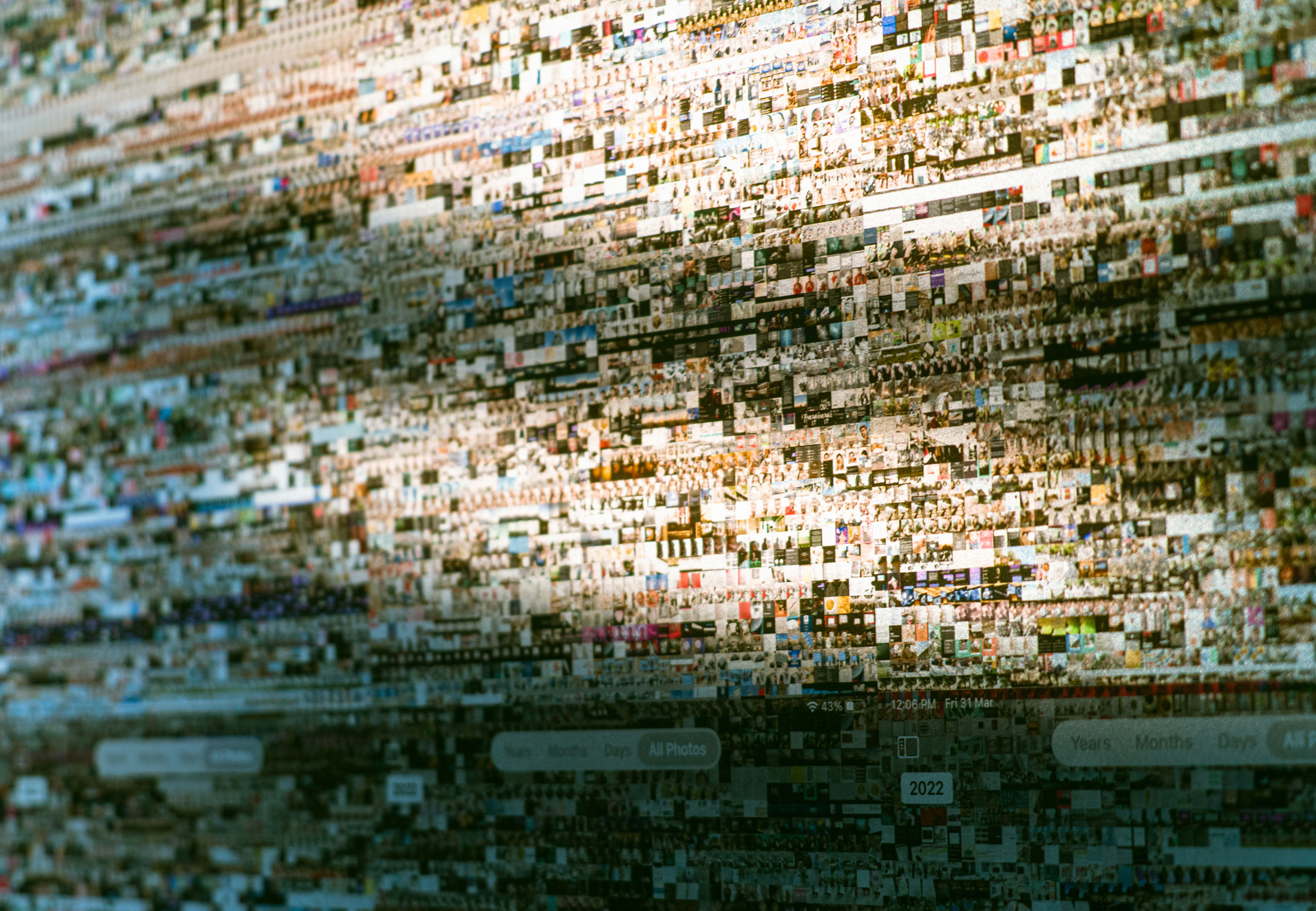 I transformed over 80,000 images of my iCloud archive into an exhibition in London