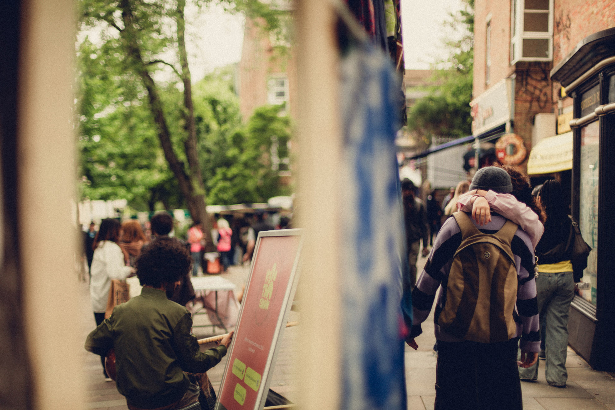 Portobello Market in London