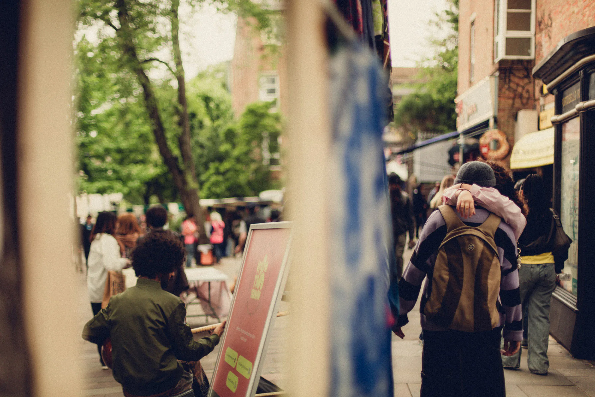 Portobello Market in London