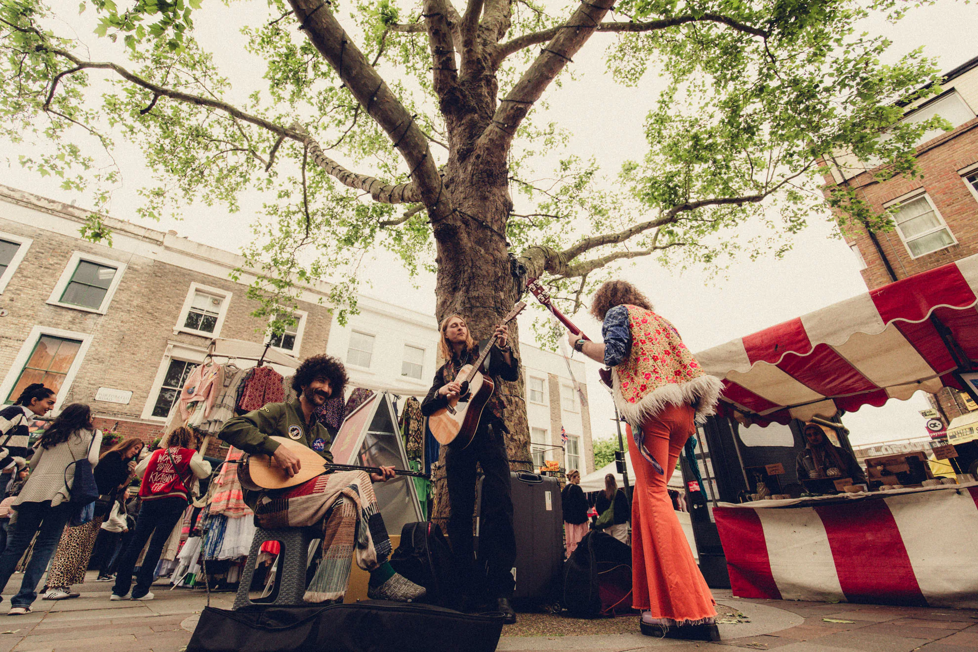 Portobello Market in London
