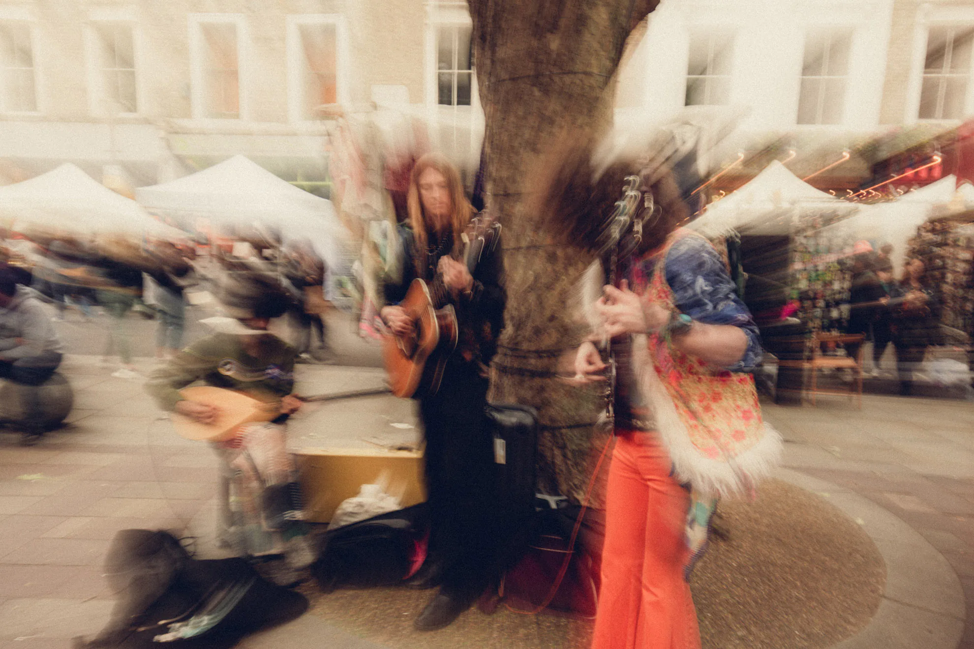 Portobello Market in London