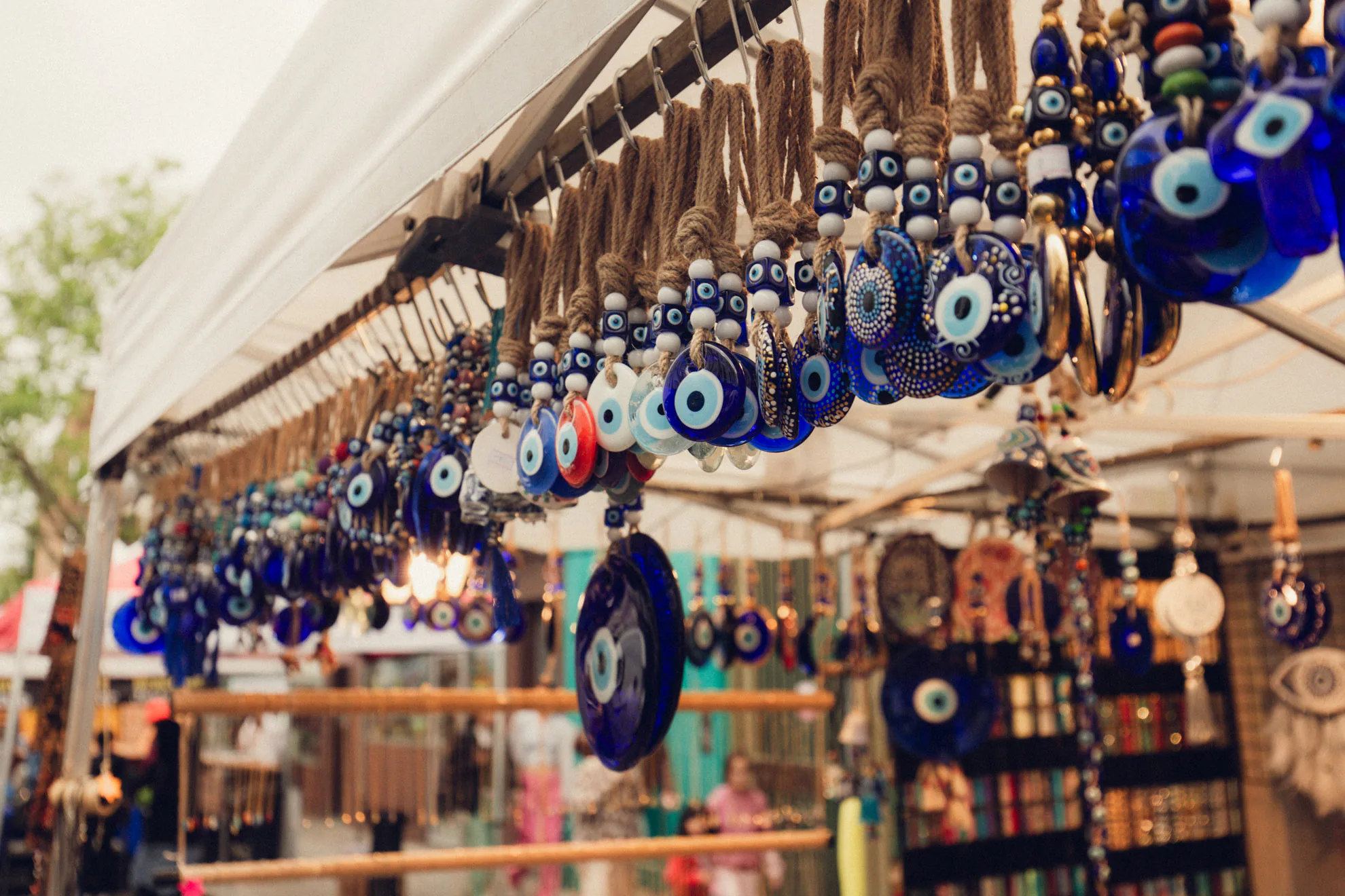 Portobello Market in London