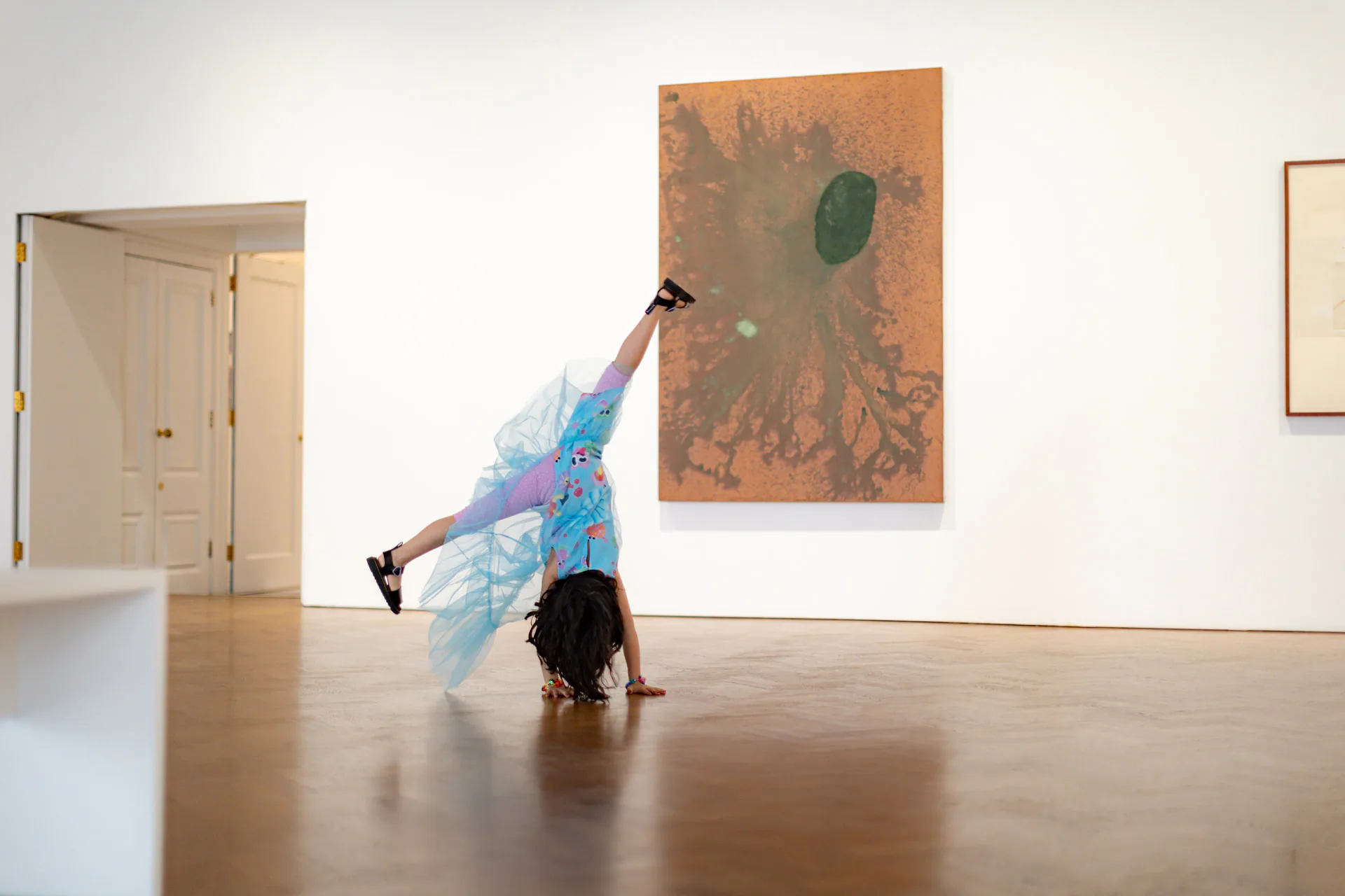 Mary and her daughter in London Exhibitions