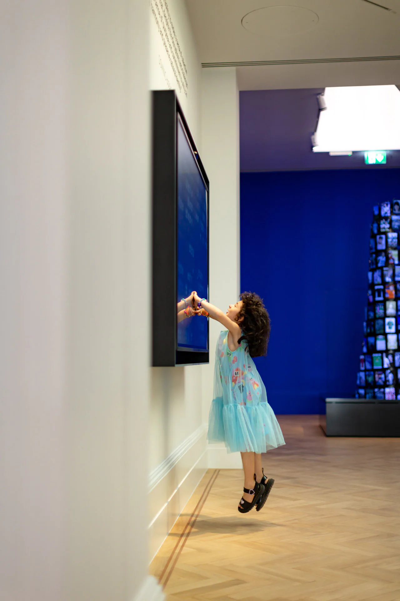 Mary and her daughter in London Exhibitions